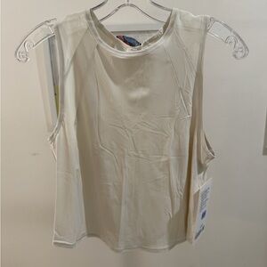 Lululemon Athletica Bone Sculpt Cropped Tank